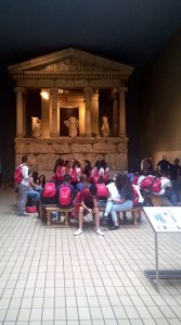 The Nereid Monument from Xanthos; The British Museum; photograph by Angela Sutton-Vane 2015