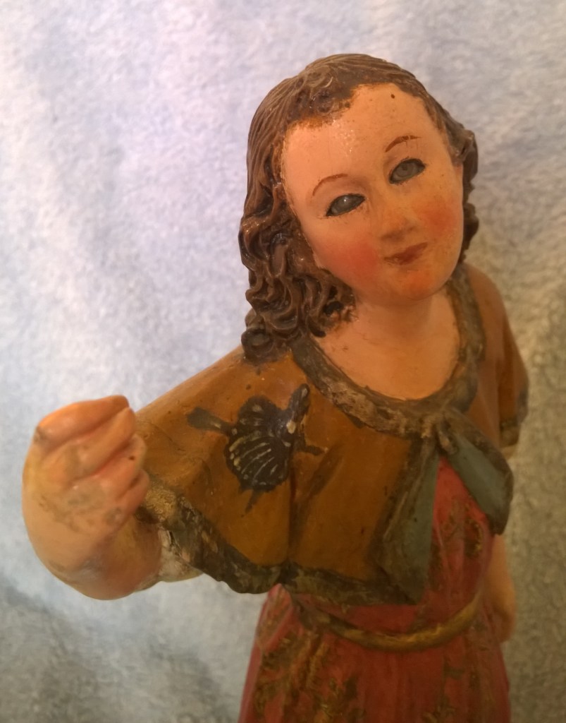 St Tobias post conservation; photograph by Angela Sutton-Vane 2001